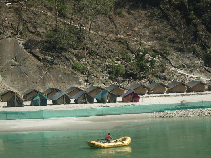 Photo of Beach Camping In Rishikesh –A Once In A Lifetime Experience! by Caitlyn Williams