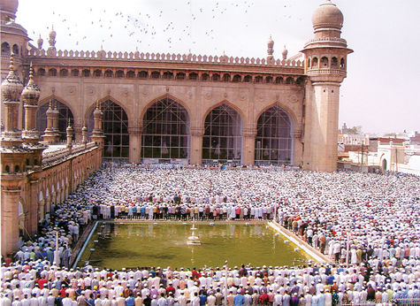 Photo of Mecca Masjid, Hyderabad, Telangana, India by Chrissy Costanza