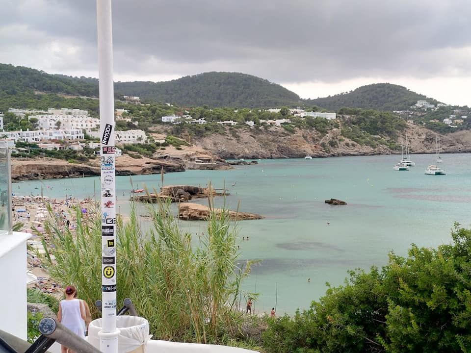 Photo of Playa Cala Tarida pequena 1, Plaça la Mar, Sant Josep de sa Talaia, Spain by Garima & Alok