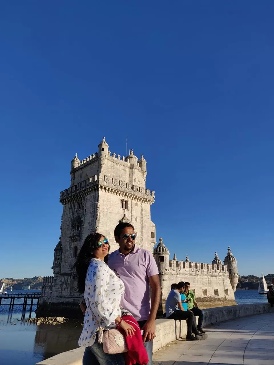 Photo of Belém Tower, Av. Brasília, Lisbon, Portugal by Garima & Alok