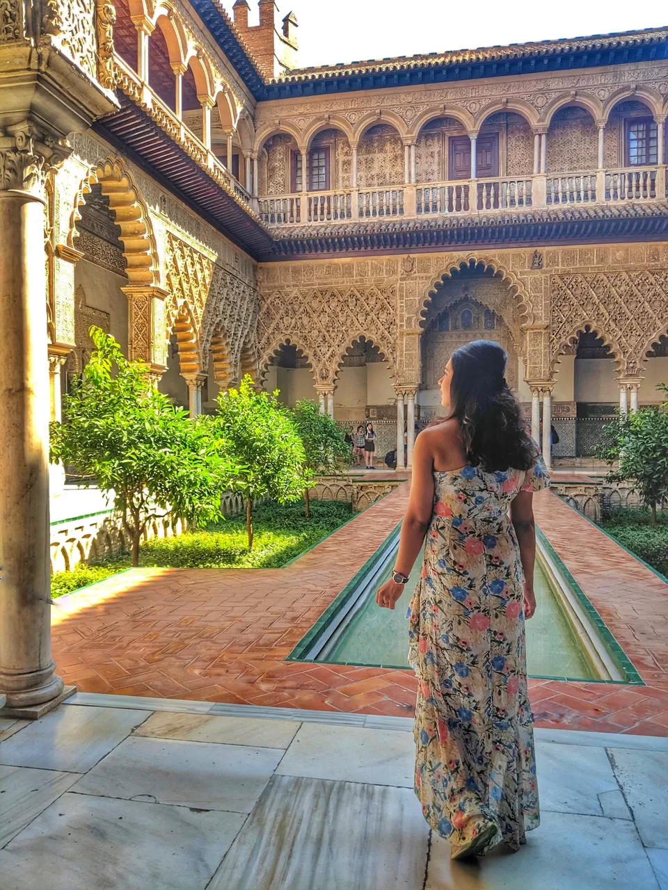 Photo of Real Alcázar de Sevilla, Plaza del Patio de Banderas, Seville, Spain by Meenal Kharade