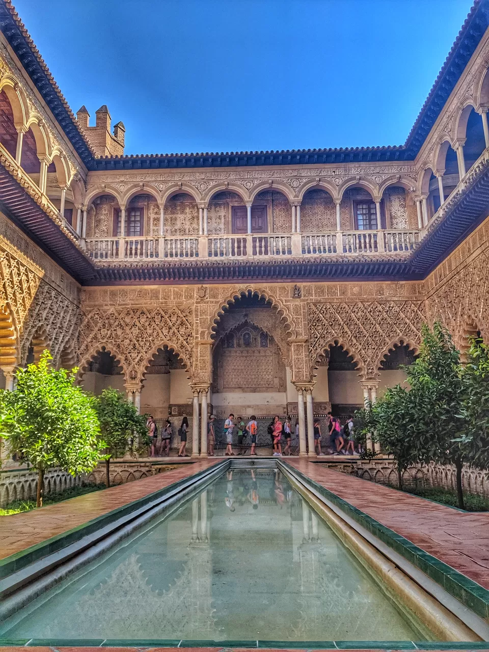 Photo of Real Alcázar de Sevilla, Plaza del Patio de Banderas, Seville, Spain by Meenal Kharade
