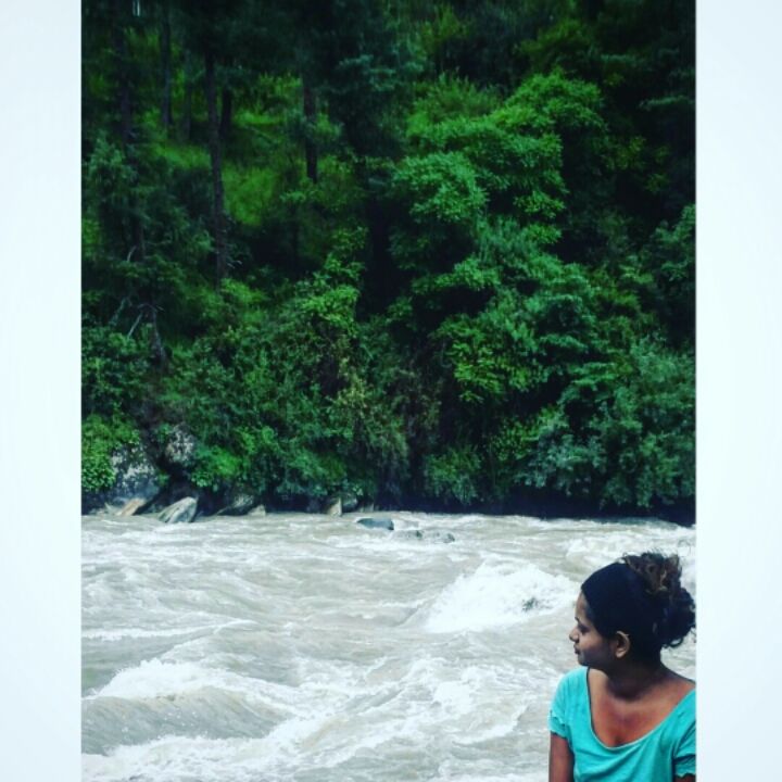 Photo of By a fierce river. by Silvi Das