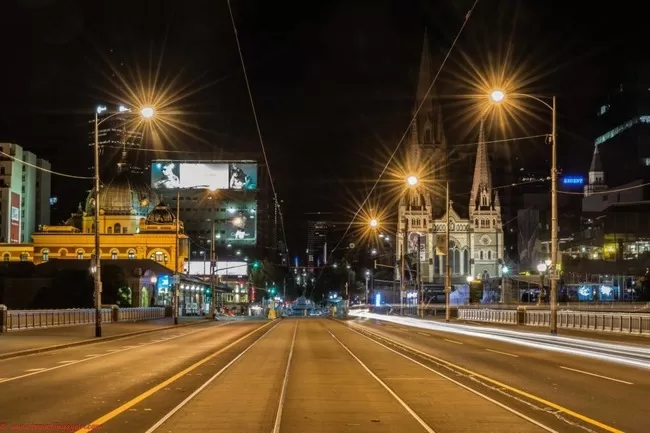 Photo of Flinders Street, Melbourne, Victoria, Australia by Nikhar