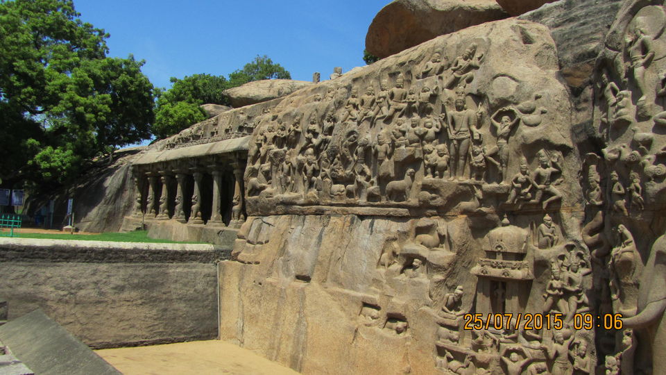 Photo of Arjuna's Penance, Mahabalipuram, Tamil Nadu, India by Tasmai Dave