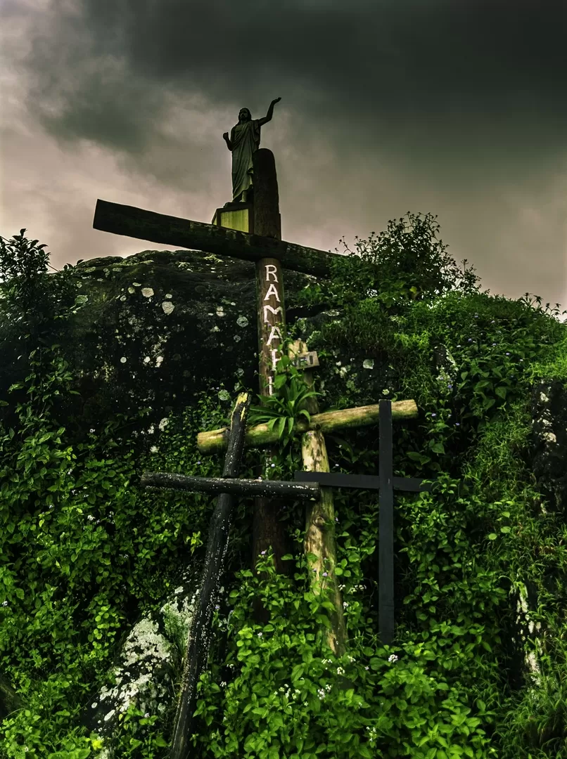 Photo of Kurisumala, Vagamon, Kerala, India by Anoop Pillai