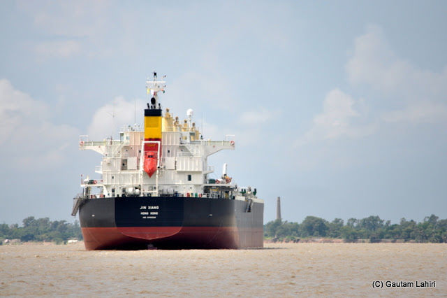 Photo of Diamond Harbor, Hooghly's last post and off to the sea by Gautam Lahiri