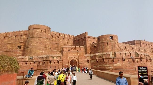 Photo of Agra Fort, Agra, Uttar Pradesh, India by Georgie Crane