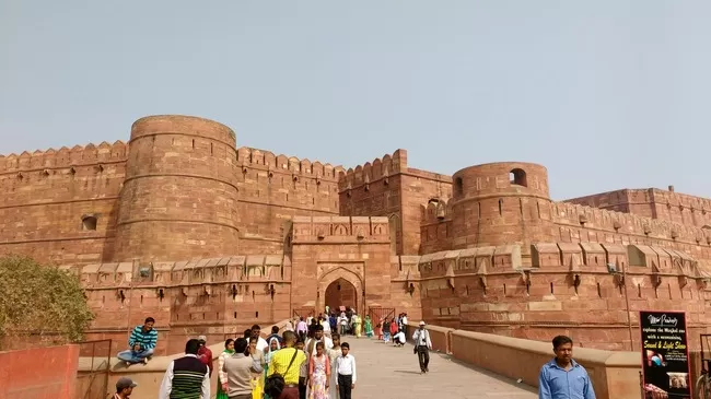 Photo of Agra Fort, Agra, Uttar Pradesh, India by Georgie Crane