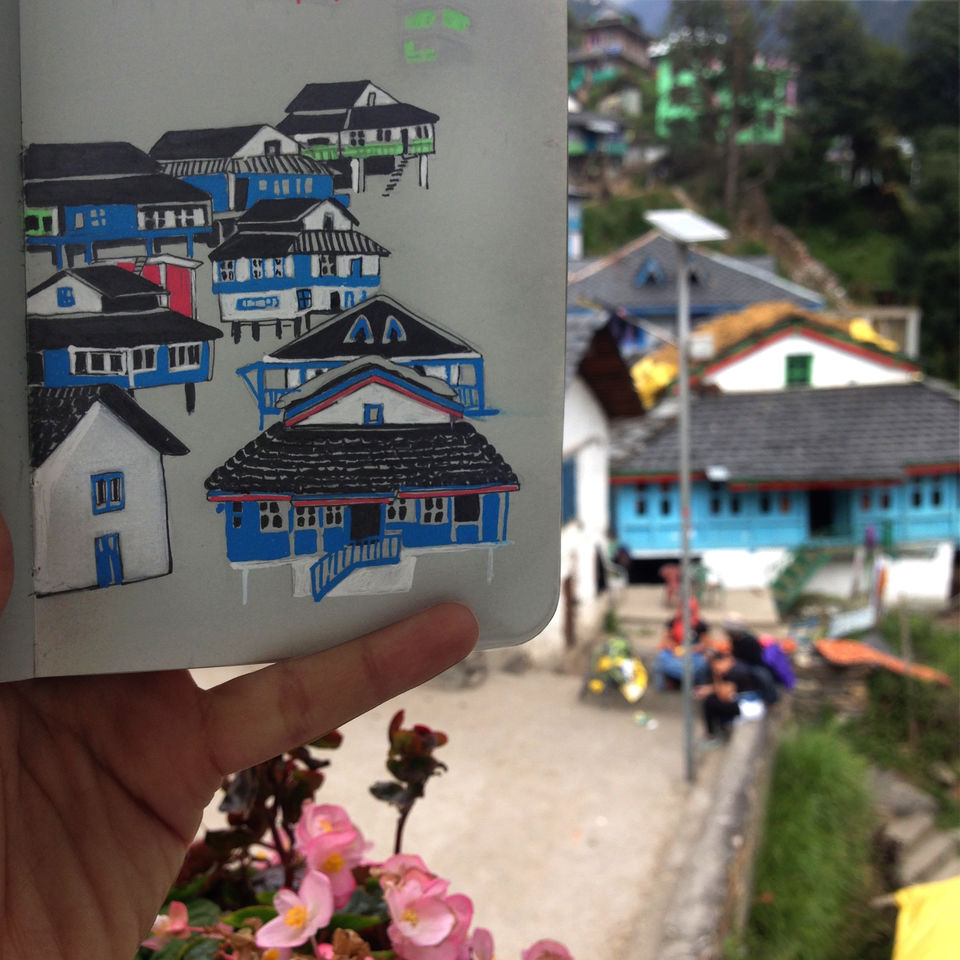 Photo of How I escaped monotony of life in the Himalayas with the help of a sketch book by Chithkala Ramesh