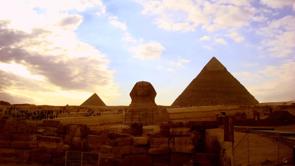 Photo of The Pyramids of Giza, Nazlet El-Semman, Al Haram, Giza Governorate, Egypt by Chandani Agarwal