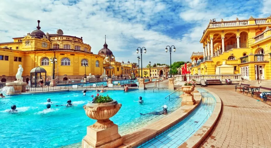 Photo of Széchenyi Thermal Bath, Budapest, Állatkerti körút, Hungary by Chandani Agarwal