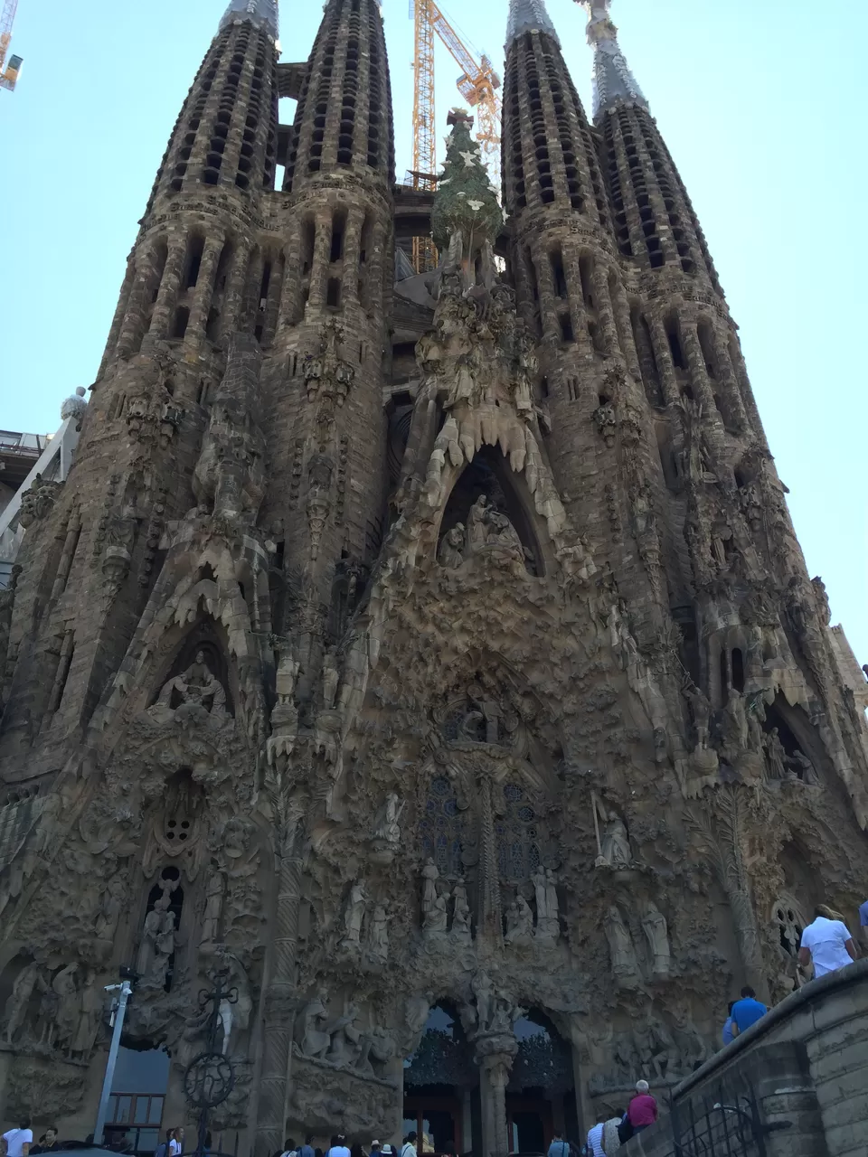 Photo of Sagrada Familia, Carrer de Mallorca, Barcelona, Spain by Manas Mukul