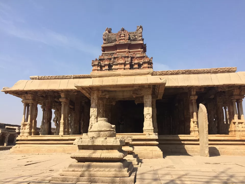 Photo of Krishna Temple Market Road, Hampi, Karnataka, India by Sharmila Singhal