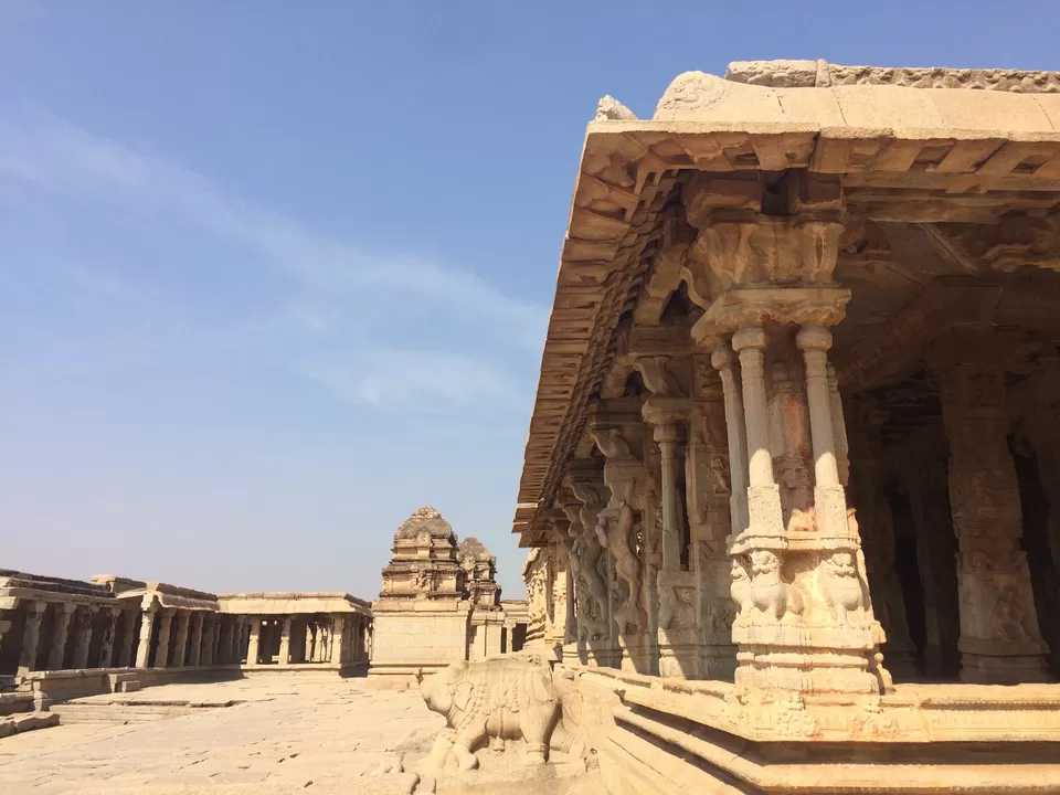 Photo of Krishna Temple Market Road, Hampi, Karnataka, India by Sharmila Singhal