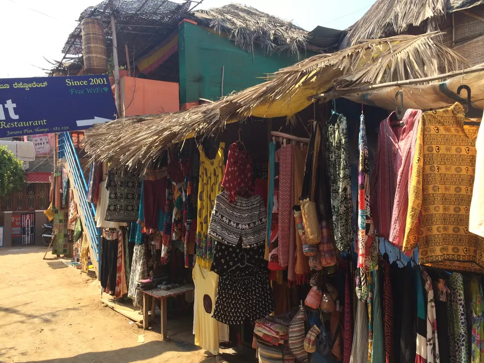 Photo of Hampi Bazaar Street, Hampi, Karnataka, India by Sharmila Singhal