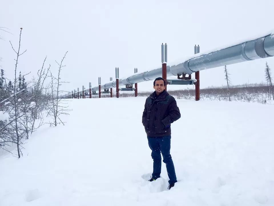 Photo of Trans-Alaska Pipeline Pump Station 1, Prudhoe Bay, AK, USA by Naman Kumar