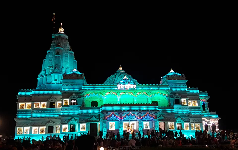 Photo of Prem Mandir Vrindavan, Vrindavan, Uttar Pradesh, India by Anurag Khetan