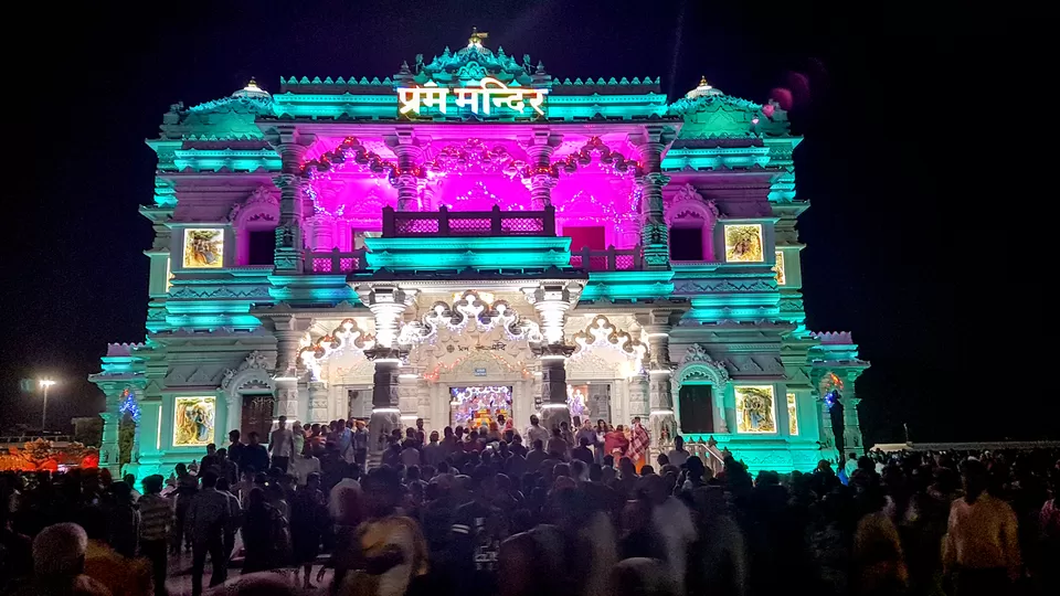 Photo of Prem Mandir Vrindavan, Vrindavan, Uttar Pradesh, India by Anurag Khetan