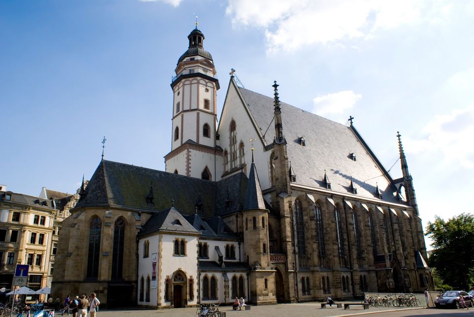 Photo of St. Thomas Church, Thomaskirchhof, Leipzig, Germany by Nishiraj Baruah