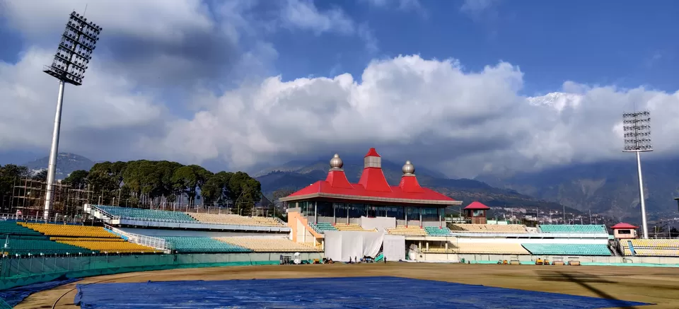 Photo of Himachal Pradesh Cricket Association Stadium, Jawahar Nagar, Dharamshala, Himachal Pradesh, India by Sachin 