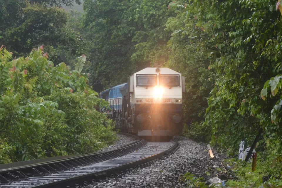 Photo of Dudhsagar Falls, Sonaulim, Goa, India by Subhayan Bhattacharyya