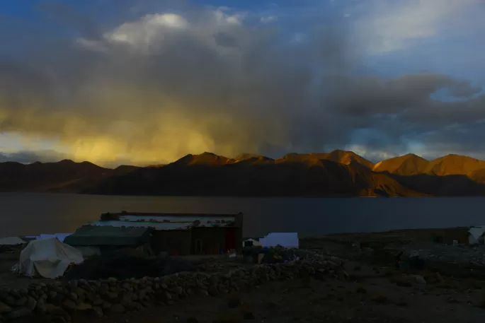 Photo of Pangong Tso by Arnav Deshpande