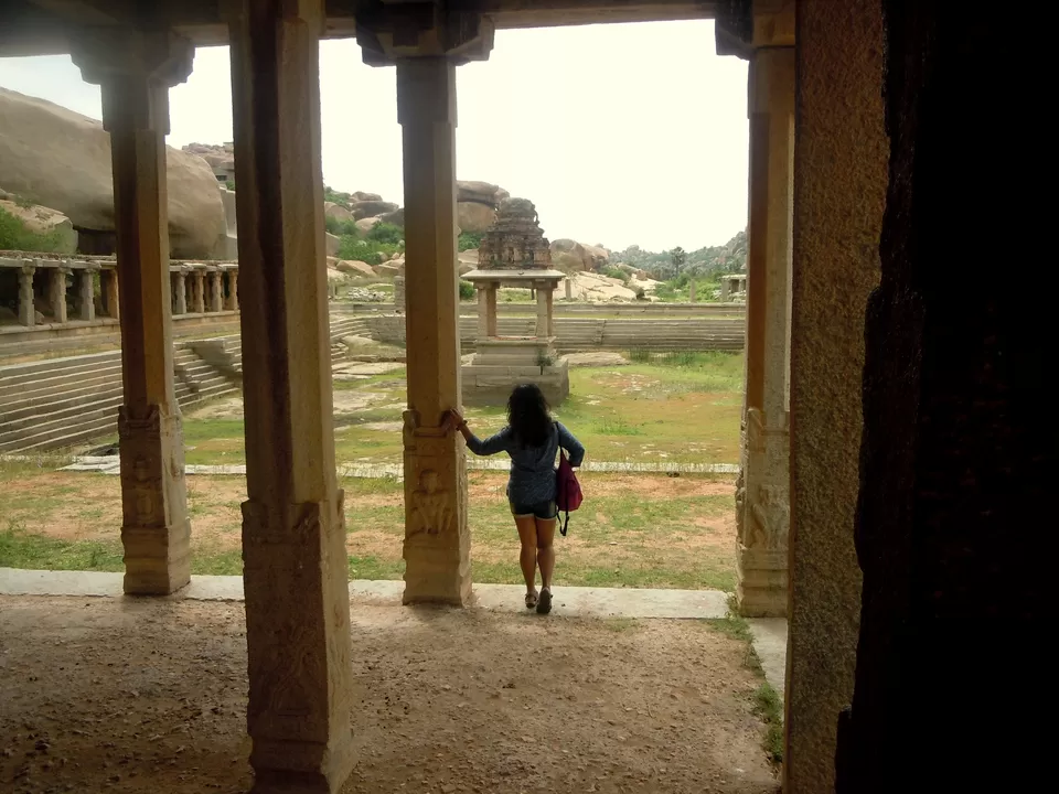 Photo of Pushkarani, Hampi, Karnataka, India by The Travel Pundit