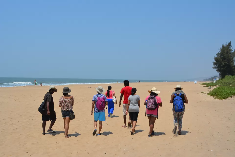 Photo of Half Moon Beach, Gokarna, Karnataka, India by The Travel Pundit