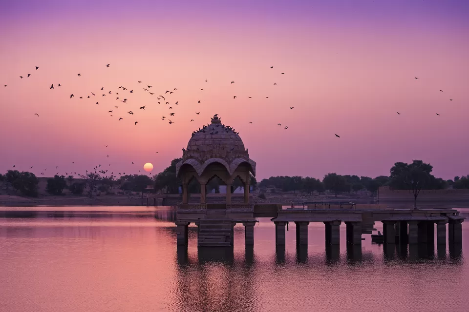 Photo of Gadisar Lake, Postal Colony, Jaisalmer, Rajasthan by swearingpirate 