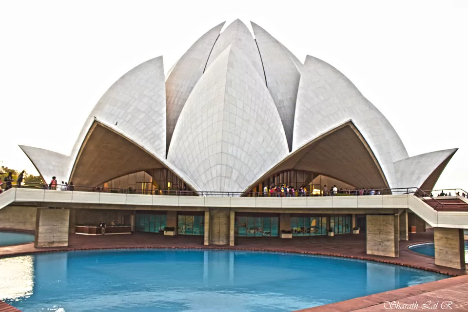 Photo of Lotus Temple Delhi, Lotus Temple Road, Block 9, New Delhi, Delhi, India by Sharath Lal Raju