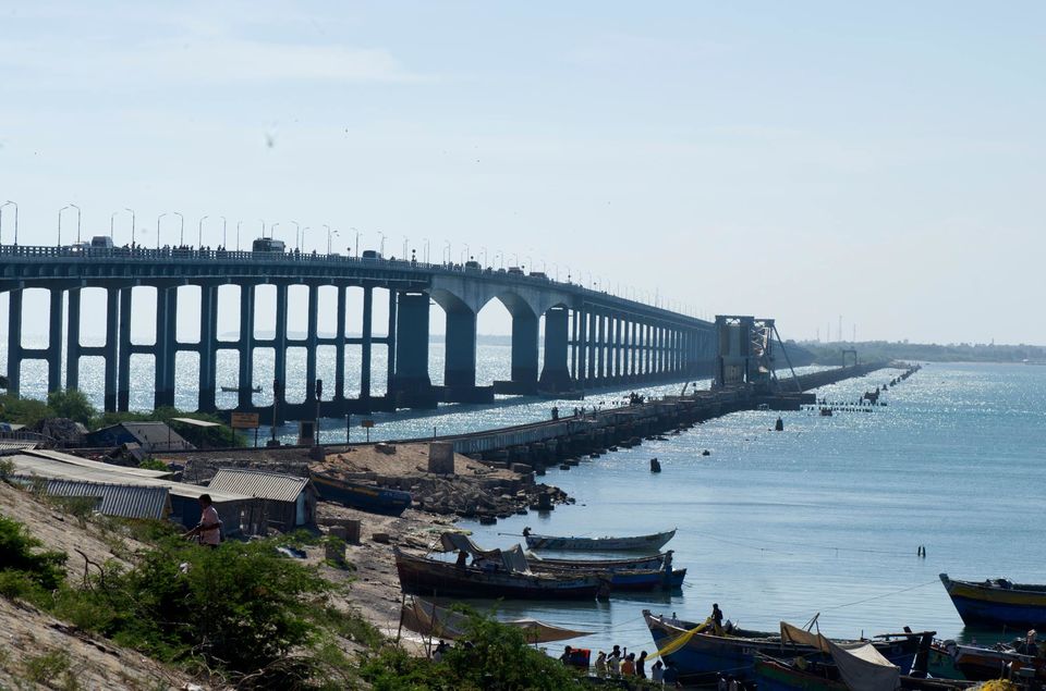 Photo of Pamban Bridge, Pamban, Tamil Nadu, India by Anubhav Raikar