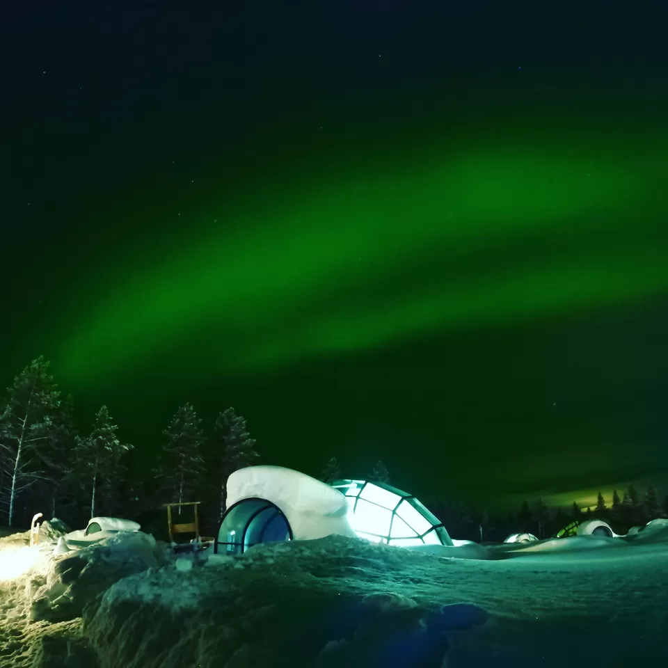 Photo of Kakslauttanen Arctic Resort West Village, Sodankylä, Finland by Sushma Materla