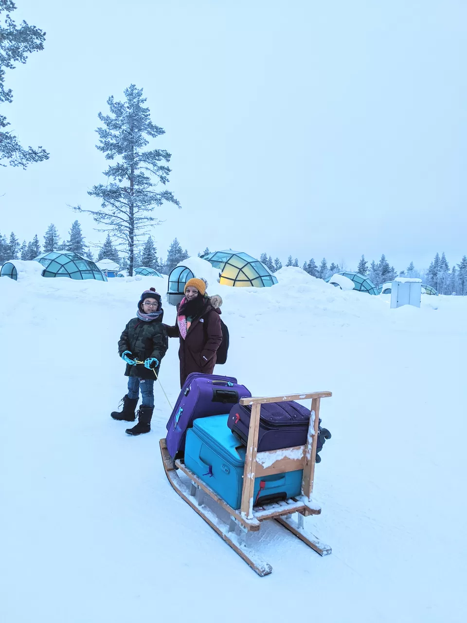 Photo of Kakslauttanen Arctic Resort West Village, Sodankylä, Finland by Sushma Materla