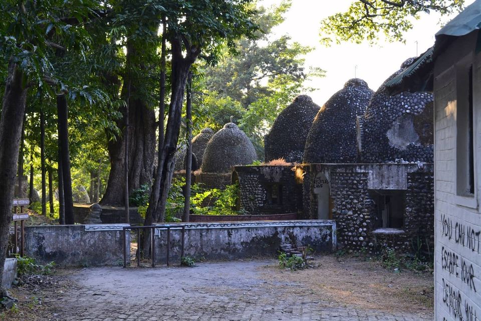 Maharishi Mahesh Yogi Ashram. Also knows as Chaurasi Kutia or The ...