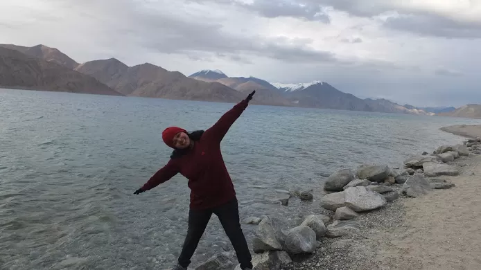 Photo of Pangong Tso by shishir gowda