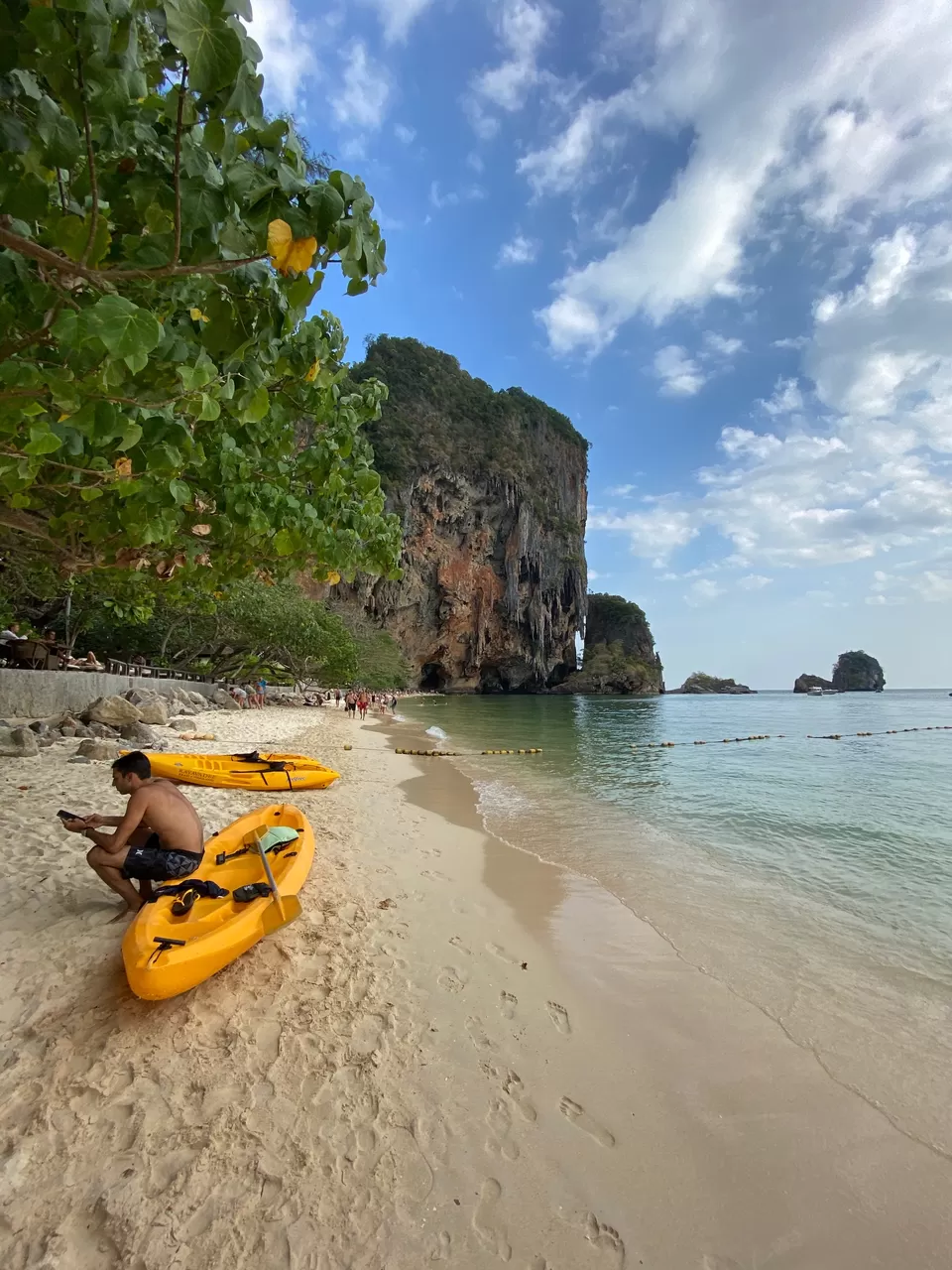 Photo of Phra nang Cave Beach, Krabi, Thailand by Yoganand