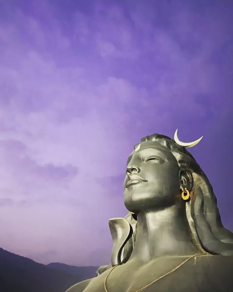 Photo of Adiyogi Statue, Coimbatore, Tamil Nadu, India by Yoganand