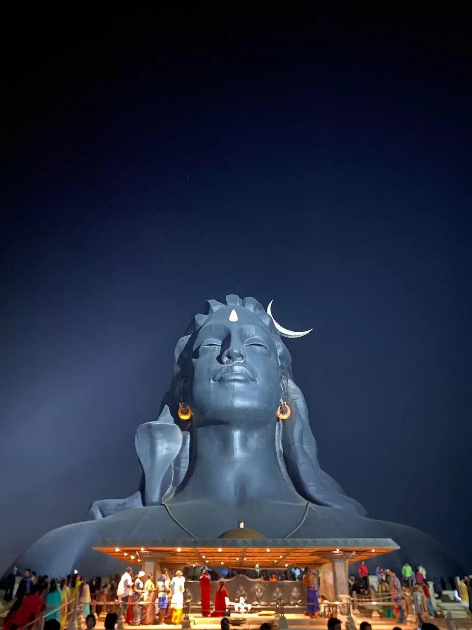 Photo of Adiyogi Statue, Coimbatore, Tamil Nadu, India by Yoganand