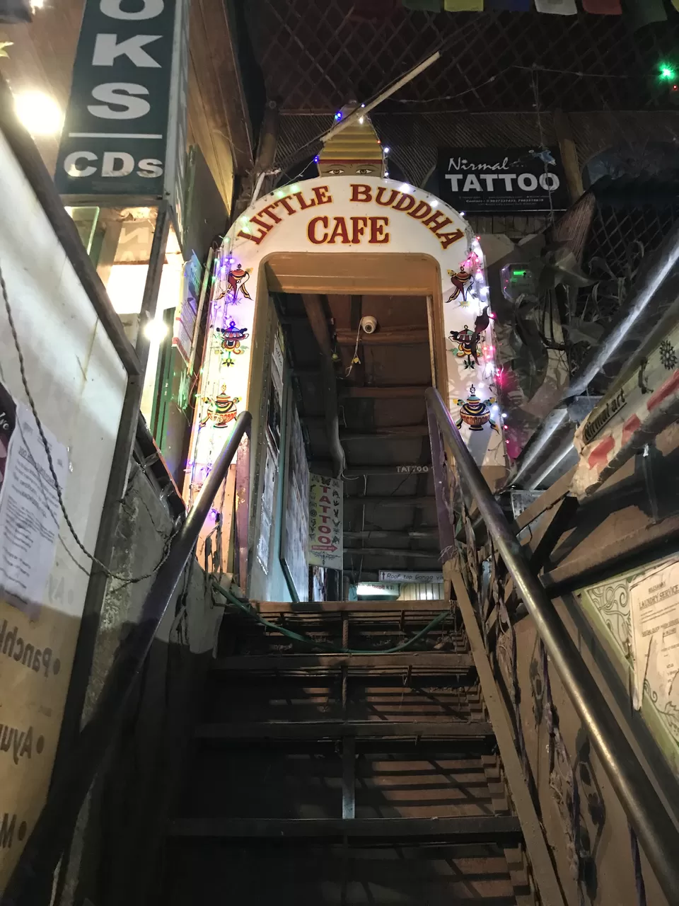 Photo of Little Buddha Cafe, Laxman Jhula Rd, near Little Buddha Cafe, Laxman Jhula, Rishikesh, Uttarakhand, India by Yoganand