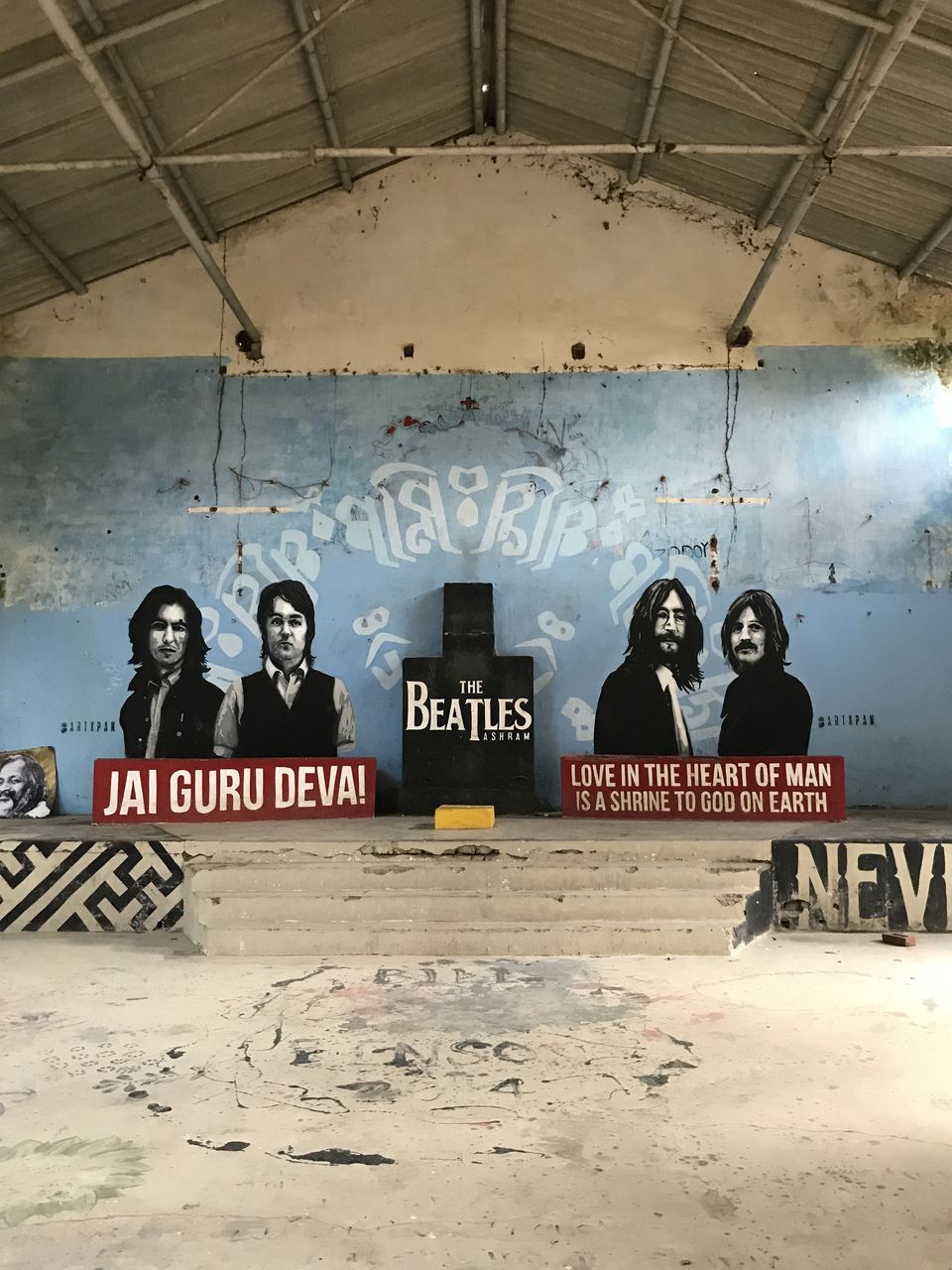 Photo of Beatles Ashram, Swarg Ashram, Rishikesh, Uttarakhand, India by Yoganand