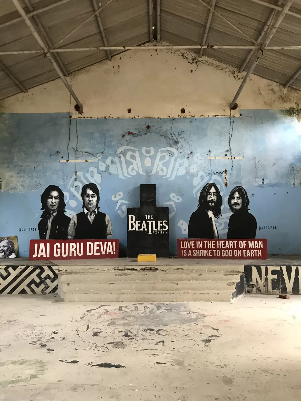 Photo of Beatles Ashram, Swarg Ashram, Rishikesh, Uttarakhand, India by Yoganand