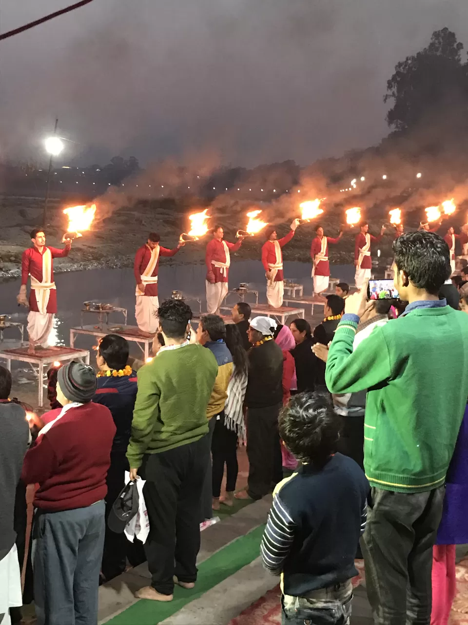 Photo of Triveni Ghat Aarti Point, Asthapath, Mayakund, Rishikesh, Uttarakhand, India by Yoganand