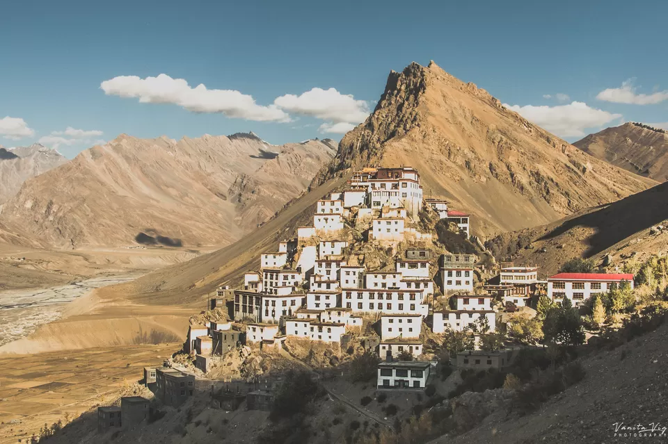 Photo of Key Gompa, Key Monastery, Key, Himachal Pradesh, India by Vanita Vig