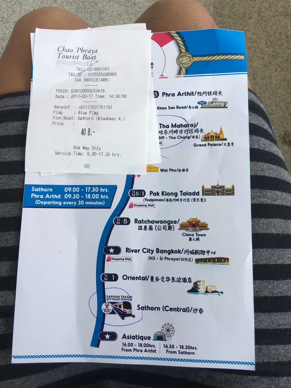 Photo of Chao Phraya Express Boat Bangkok Thailand by Parveen Choudhury