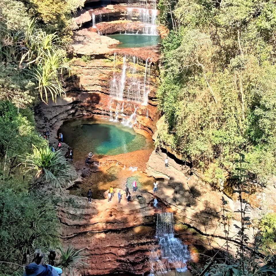 Photo of Wei Sawdong Falls, Cherrapunji, Meghalaya, India by Nithin S P