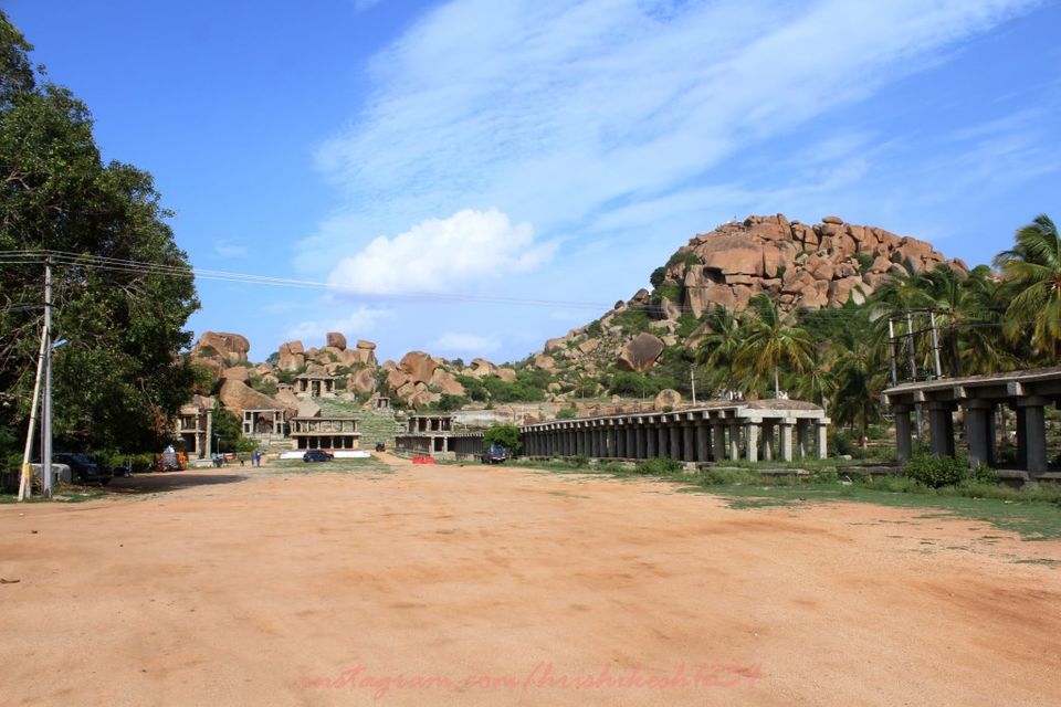 Photo of Hampi Bazaar, Hampi, Karnataka, India by Hrishikesh Baruah