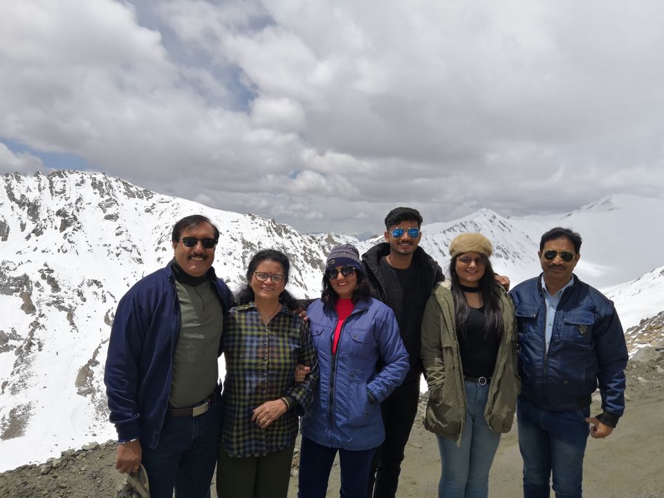 Photo of Leh'd with the family by kriti