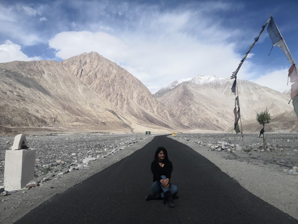 Photo of Leh'd with the family by kriti