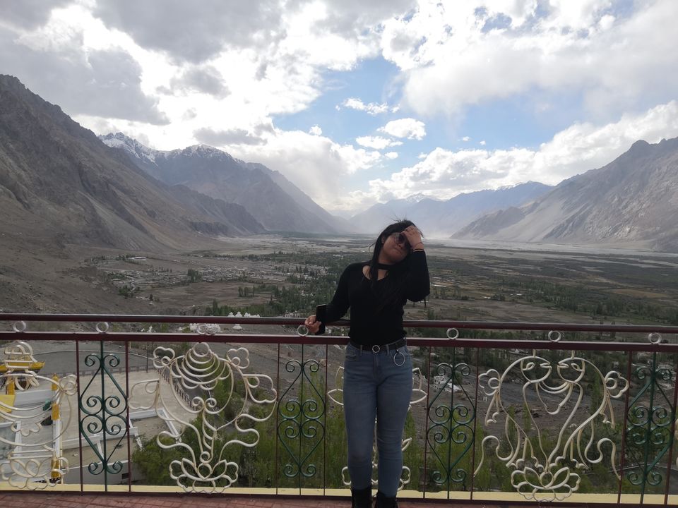 Photo of Leh'd with the family by kriti